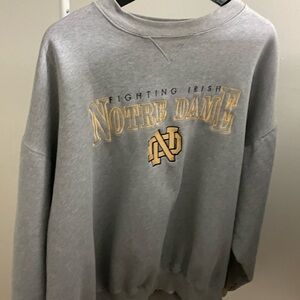 XL vintage Notre Dame crewneck.
